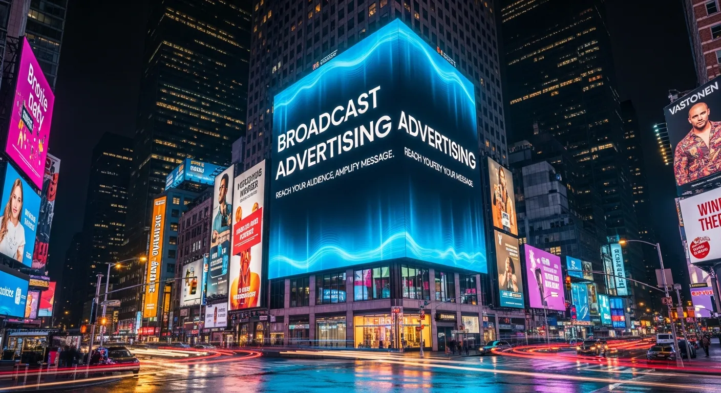 Broadcast Advertising - Four Elements of Traditional Marketing