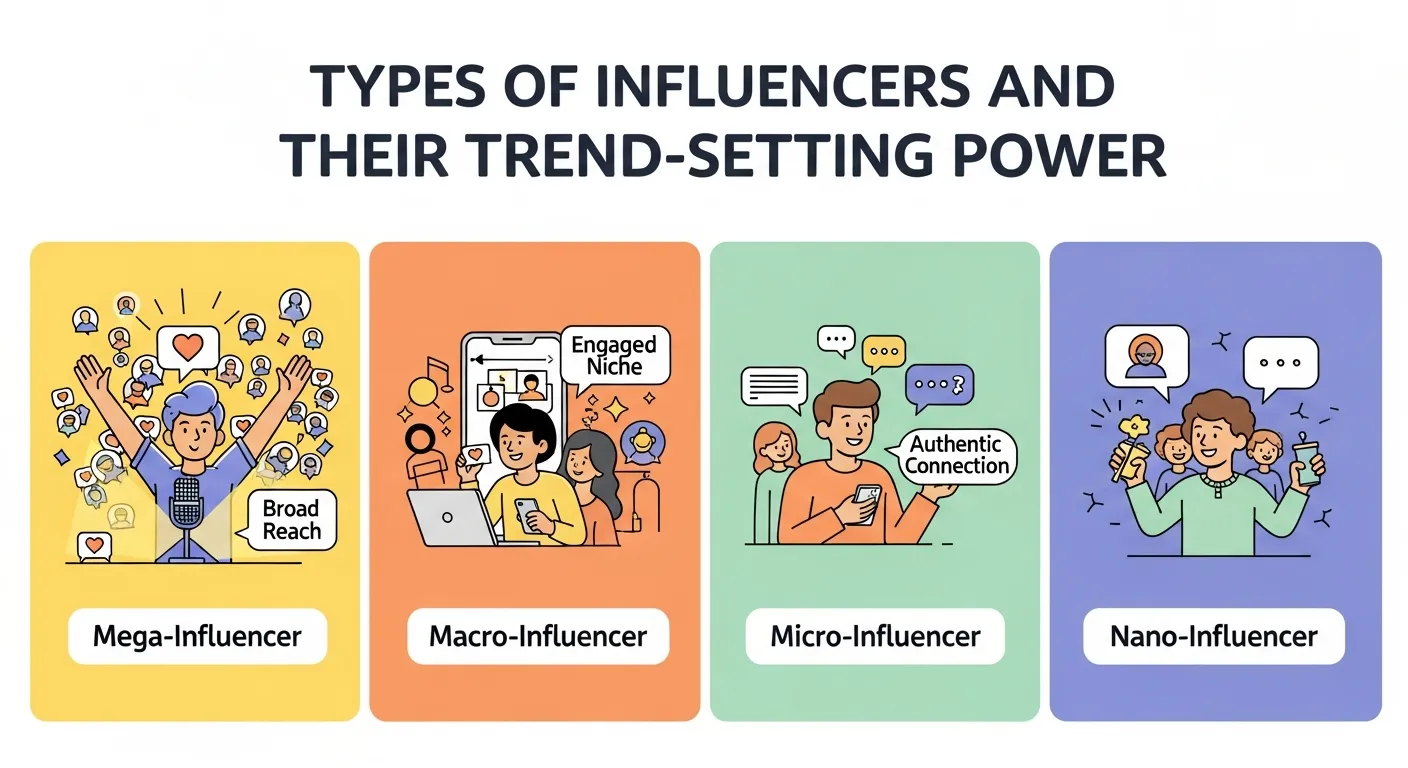 Influencers in Trend Marketing