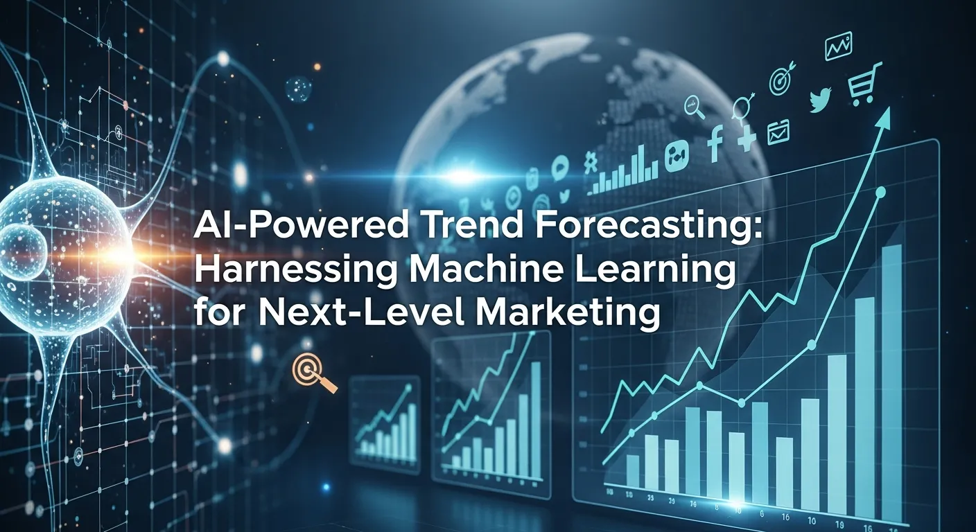 AI-Powered Trend Forecasting Harnessing Machine Learning for Next-Level Marketing