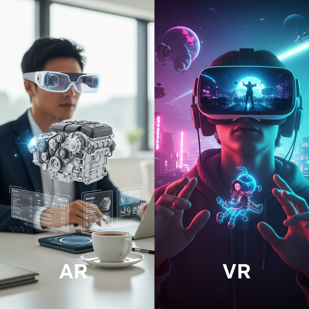 Augmented Reality vs Virtual Reality
