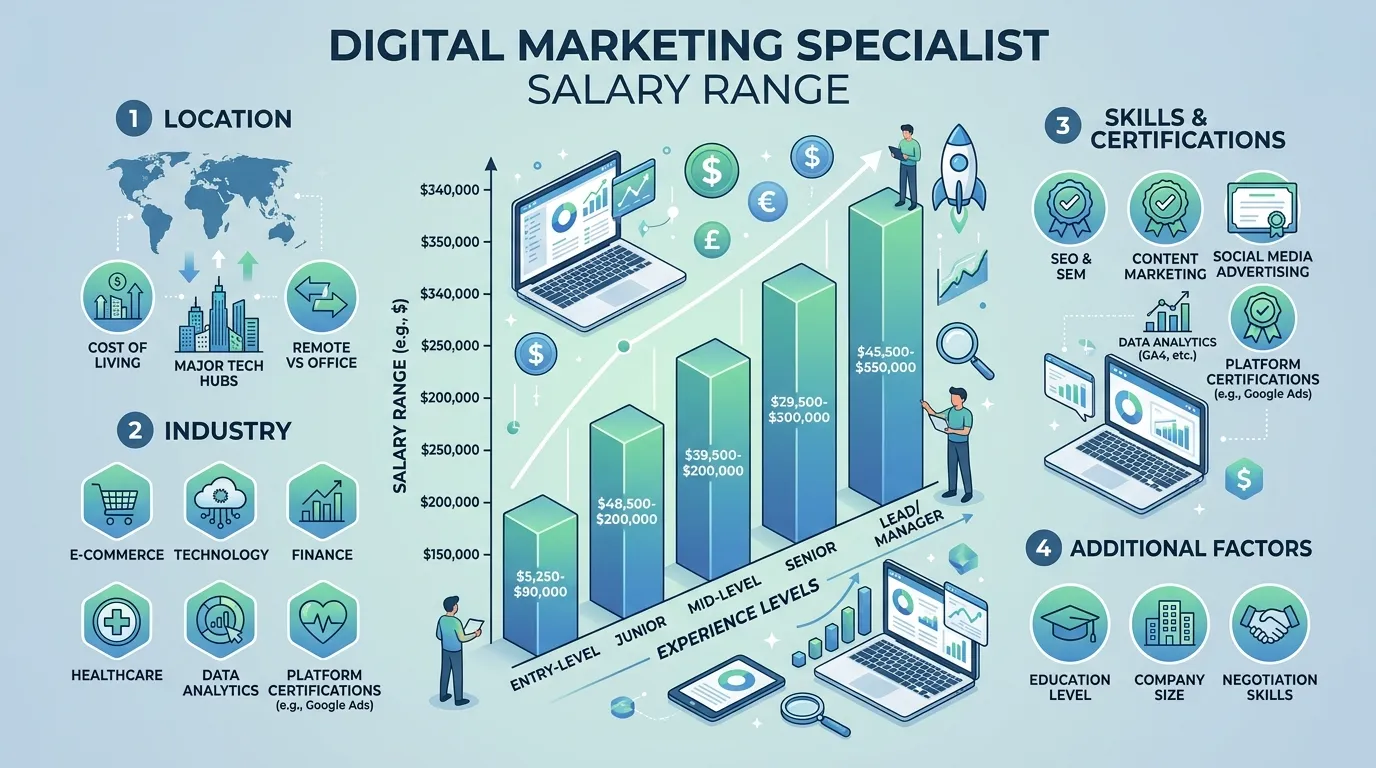 Digital Marketing Specialist Salary