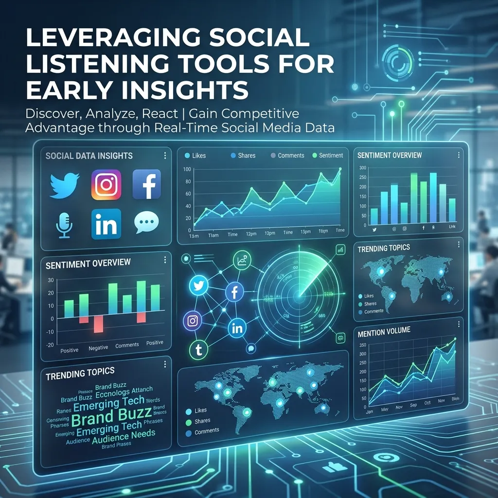 Leveraging Social Listening Tools for Early Insights