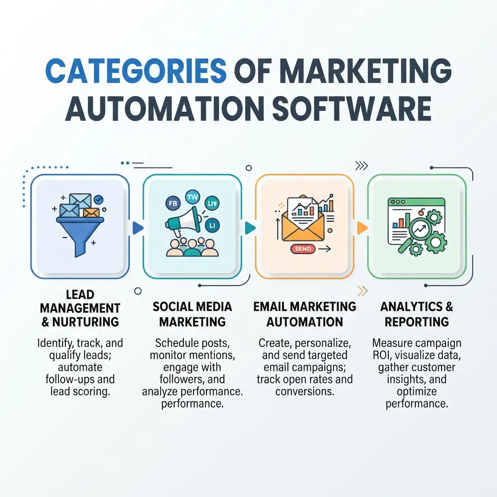 Categories of Marketing Automation Software