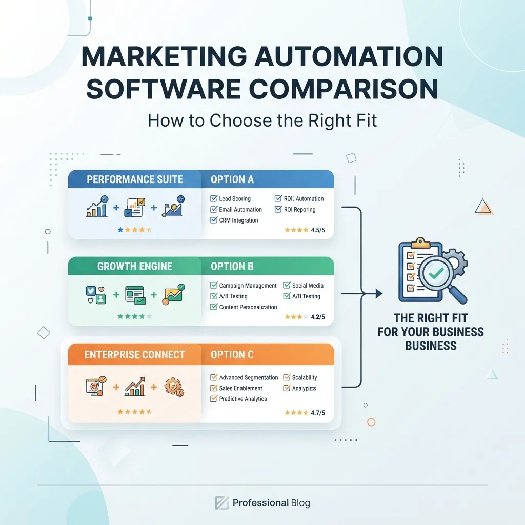Marketing Automation Software Comparison